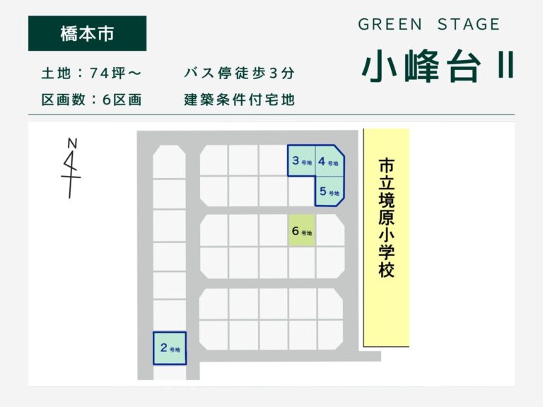 橋本市・グリーンステージ小峰台Ⅱ
