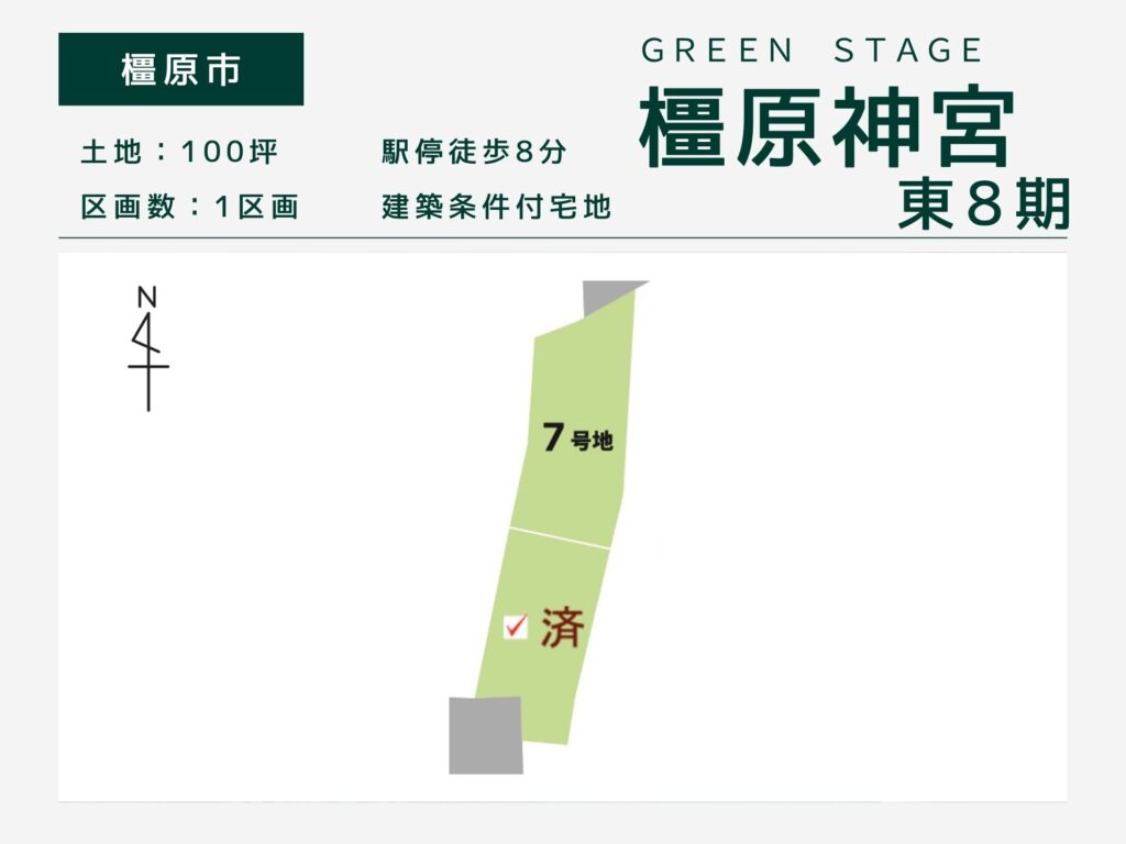 橿原市石川町・グリーンステージ橿原神宮東8期
