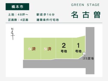 橋本市・グリーンステージ名古曽Ⅱ