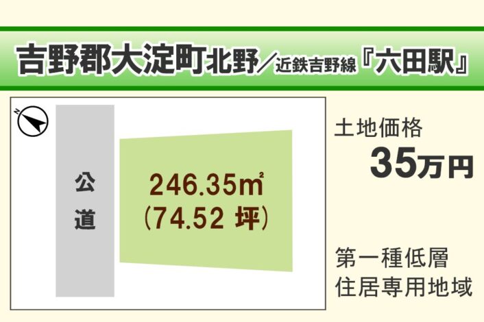 吉野郡大淀町北野/Y-182