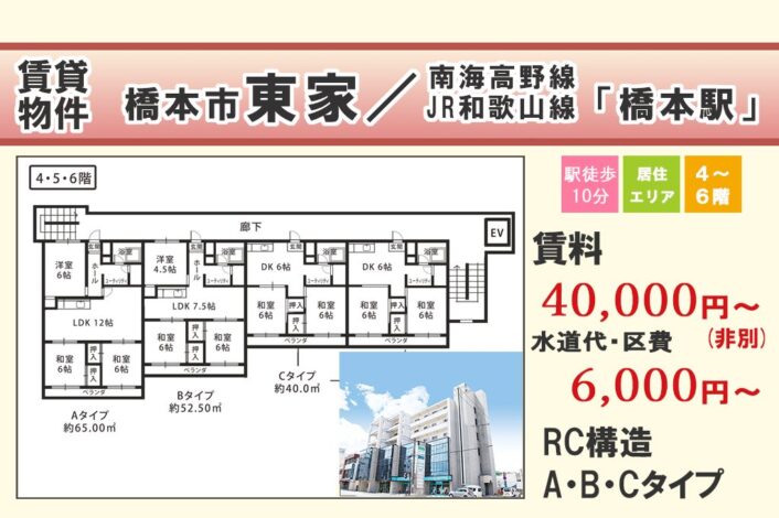 【賃貸マンション】橋本市東家