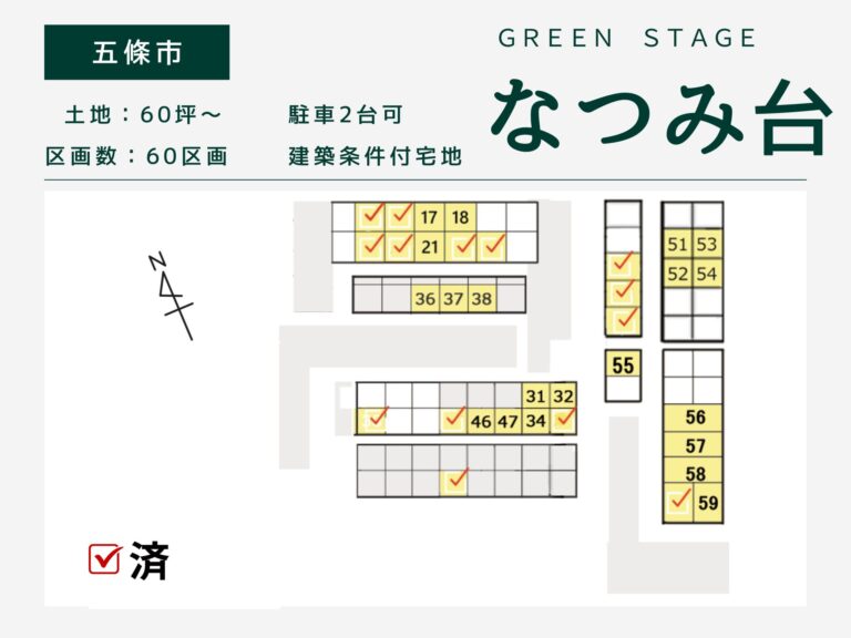 五條市・グリーンステージなつみ台
