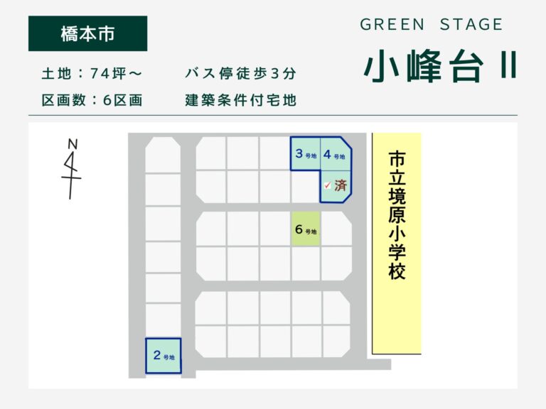 橋本市・グリーンステージ小峰台Ⅱ
